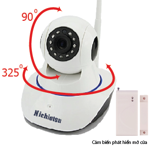Camera báo động Nichietsu - Giúp bảo vệ tài sản và tính mạng cho người sử dụng